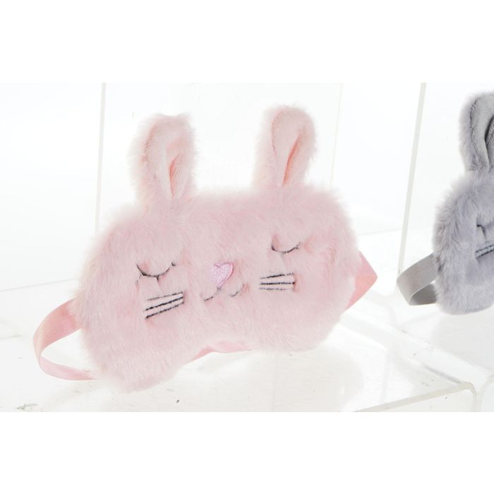 DKD Home Decor Antifaz para Niños Poliéster Gris y Rosa, 19.5x14.5x1 cm (24 Unidades, Surtido Aleatorio) 1 DKD Home Decor Antifaz para Niños Poliéster Gris y Rosa, 19.5x14.5x1 cm (24 Unidades, Surtido Aleatorio) 1
