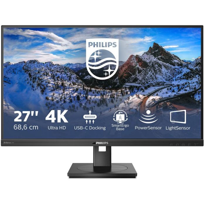 Philips 279P1 Monitor de 27" IPS 4K UHD, 16:9, USB-C, HDMI, para productividad profesional