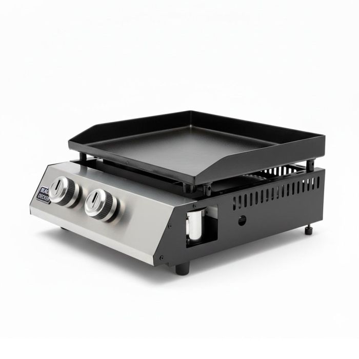 Plancha de gas bxop4900e con 2 quemadores