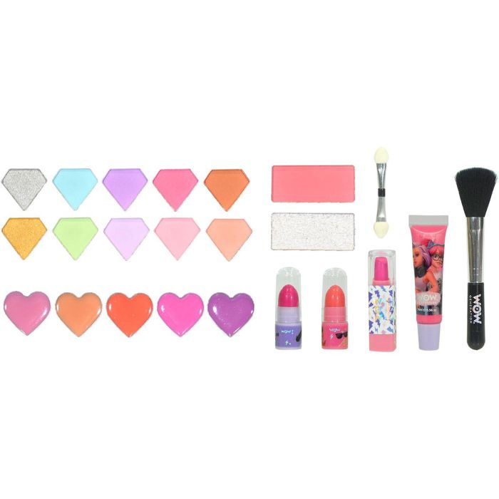 Maletin maquillaje glam and go wow generation con 23 piezas. incluye sombras, brillos, espejo, pintalabios etc. 3 Maletin maquillaje glam and go wow generation con 23 piezas. incluye sombras, brillos, espejo, pintalabios etc. 3