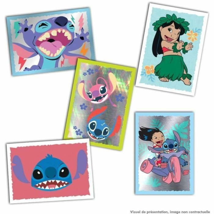 Caja de 36 bolsillos - PANINI - STITCH - Contiene 180 pegatinas 1