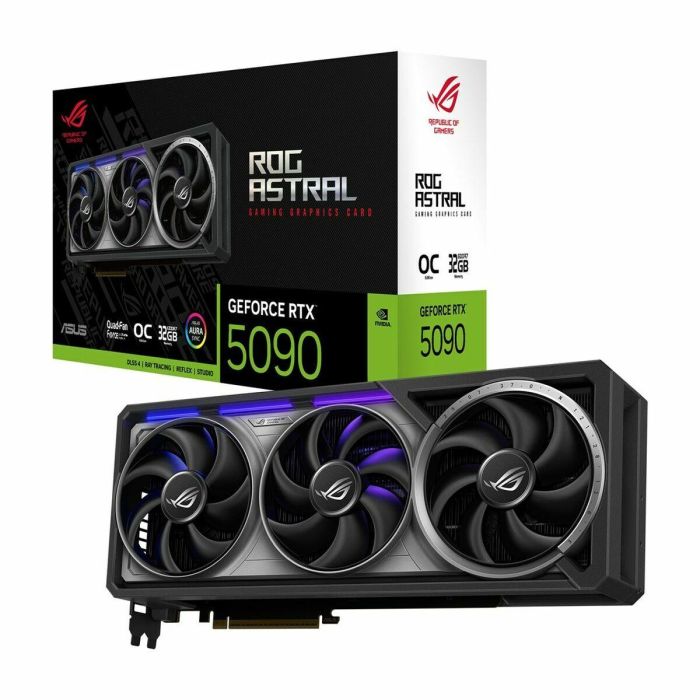 Asus ROG Astral RTX5090-O32G-GAMING 90YV0LW0M0NA00 NVIDIA GeForce RTX 5090 32 GB GDDR7 19 Asus ROG Astral RTX5090-O32G-GAMING 90YV0LW0M0NA00 NVIDIA GeForce RTX 5090 32 GB GDDR7 19