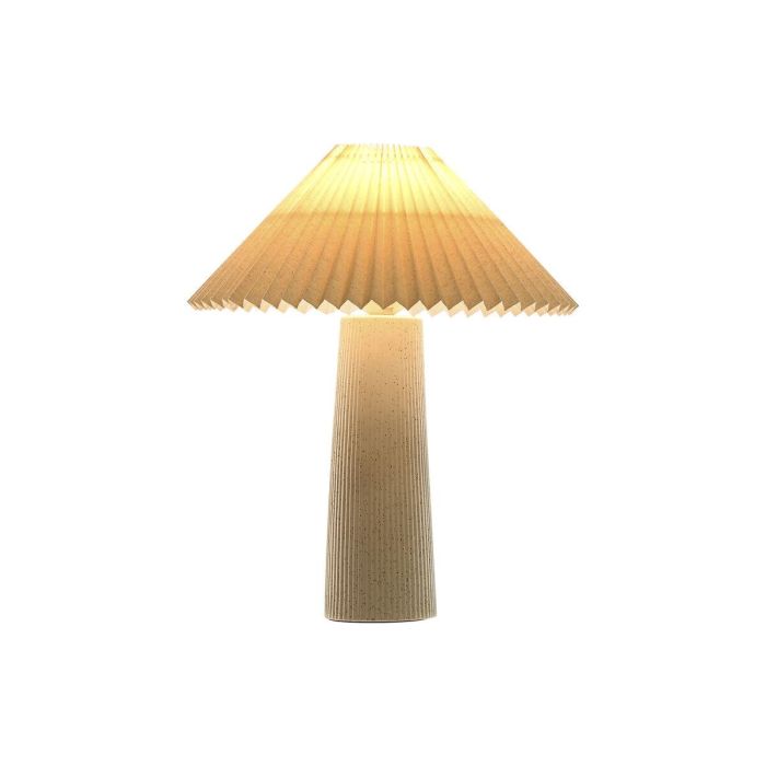 Lampara Sobremesa Urban DKD Home Decor Beige 35 x 41 x 35 cm 4 Lampara Sobremesa Urban DKD Home Decor Beige 35 x 41 x 35 cm 4