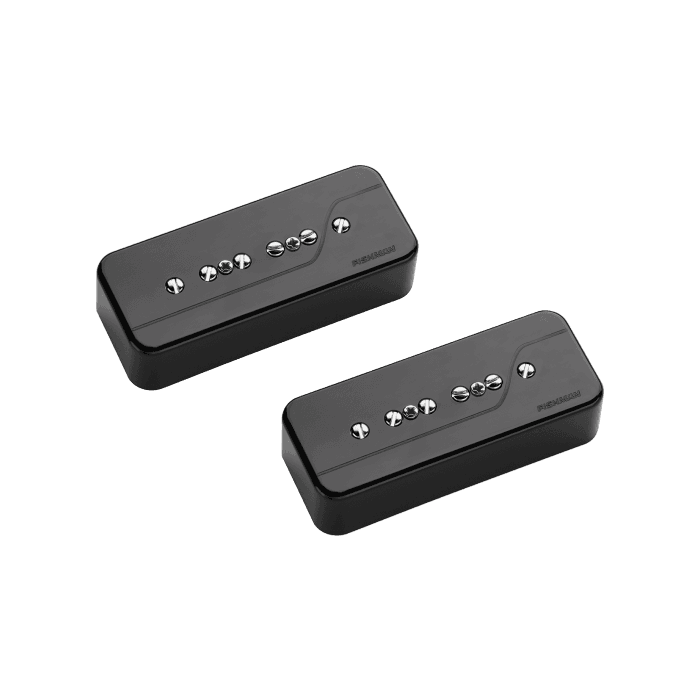 Set 2 Pastillas Fishman Fluence Signature Series Greg Koch P90 - Negra 5