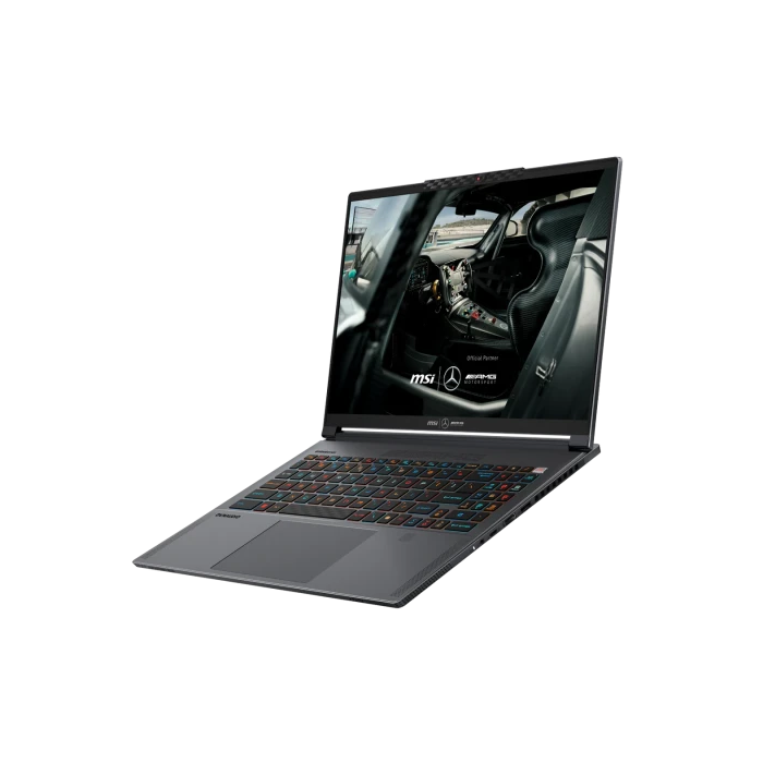 MSI Portatil Stealth 16 Mercedesamg A1Vgg-298Es. 16" Oled Qhd+ (2560X1600) 240Hz,. Ultra 9 Processor 185H. Nvidia Geforce Rtx 4070, Gddr6 8Gb. Ddr5 16Gb*2. Win 11 Home Adv. Gray 3