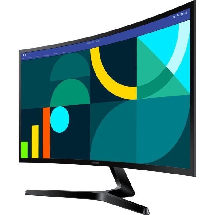 Monitor Curvo Samsung Essential Monitor S3 S24D366GAU/ 24"/ Full HD/ Negro 1 Monitor Curvo Samsung Essential Monitor S3 S24D366GAU/ 24"/ Full HD/ Negro 1