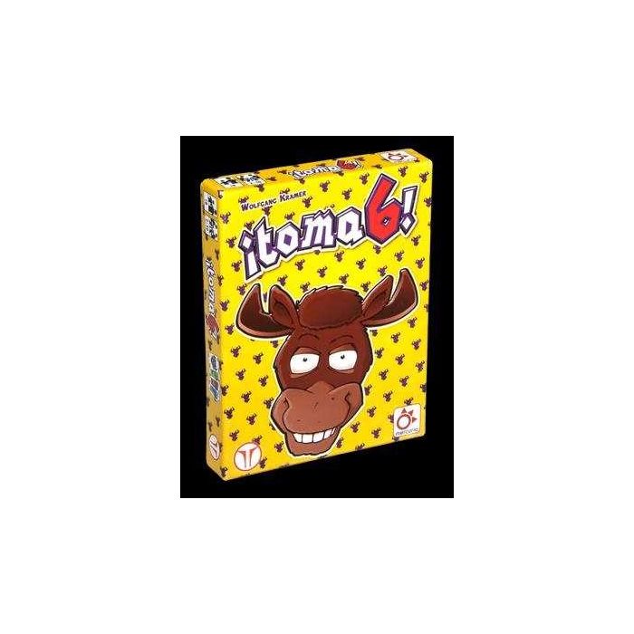 Mercurio Juego ¡Toma 6! Edición Clásica, 104 Cartas para Jugar en una de las 4 Filas 8