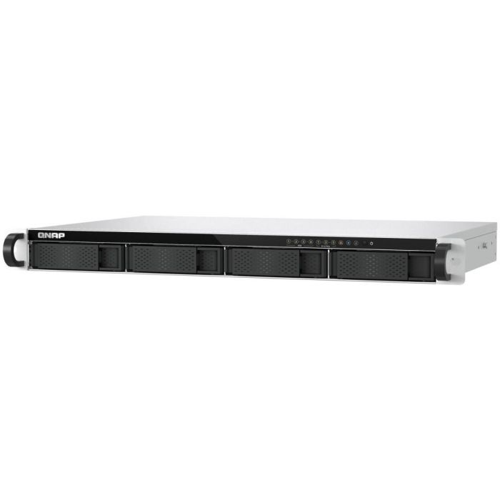 QNAP TS-h765eU NAS Bastidor 1U Intel Atom 8 GB DDR5 QuTS hero, 4 bahías 3.5", 3 ranuras NVMe PCIe E1.S/M.2, 10GbE 6