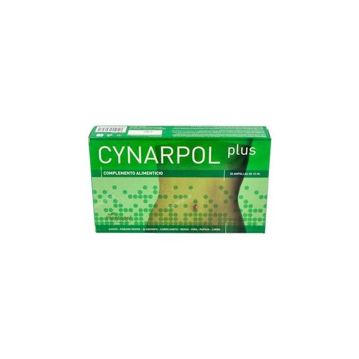 PLANTAPOL Cynarpol Plus Alcachofa, Rábano Negro, Cardo Mariano, Depurativo Hepático 20 Ampollas