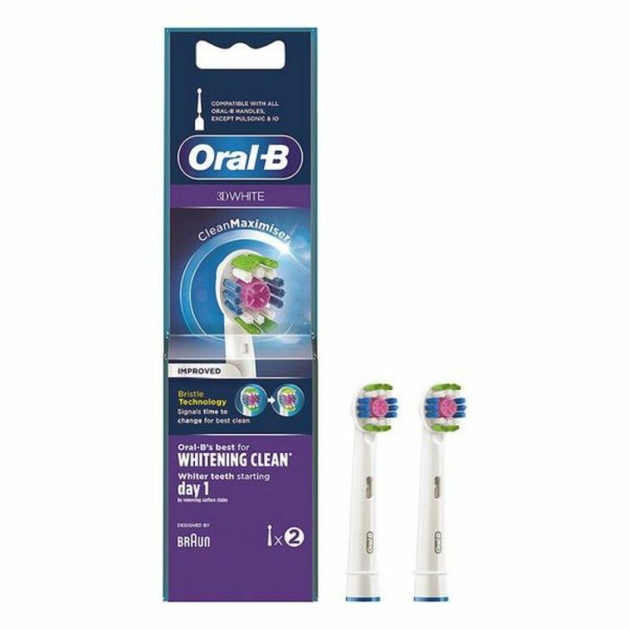 Oral-B 3D White Whitening Clean Cabezales