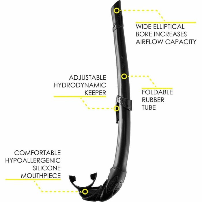 Tubo Respirador Cressi-Sub AEG 268550 1 Tubo Respirador Cressi-Sub AEG 268550 1