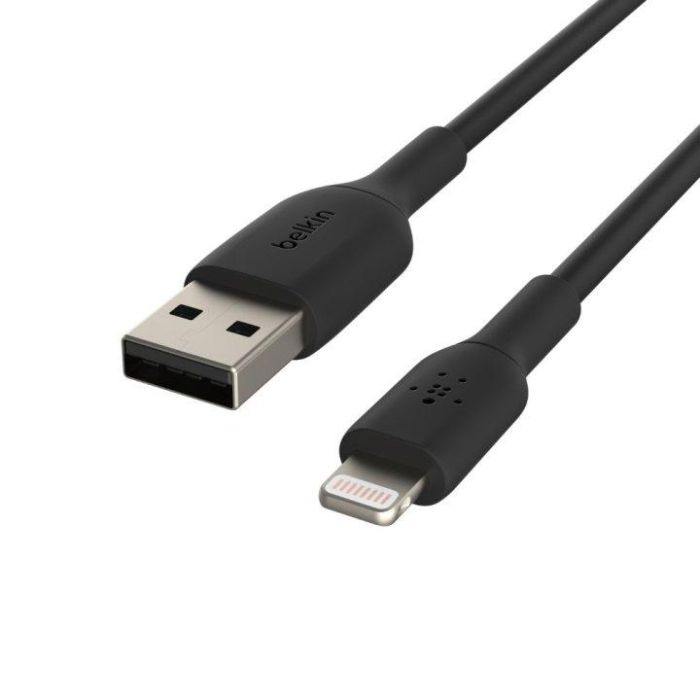 Belkin CAA001BT2MBK Cable Lightning a USB-A Boost Charge, 2 m, Negro Belkin CAA001BT2MBK Cable Lightning a USB-A Boost Charge, 2 m, Negro