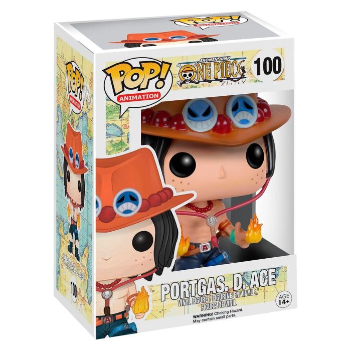 Funko Pop One Piece Portgas D. Ace - Figura de Vinilo de 9cm 1 Funko Pop One Piece Portgas D. Ace - Figura de Vinilo de 9cm 1