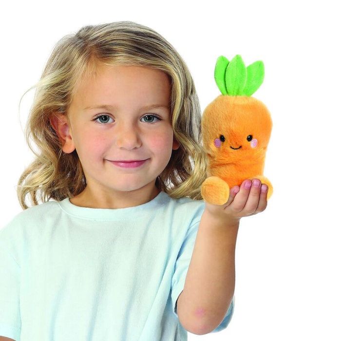 Palm Pals Peluche de Zanahoria Suave, 13 cm, Juguete de Peluche para Niños 5 Palm Pals Peluche de Zanahoria Suave, 13 cm, Juguete de Peluche para Niños 5