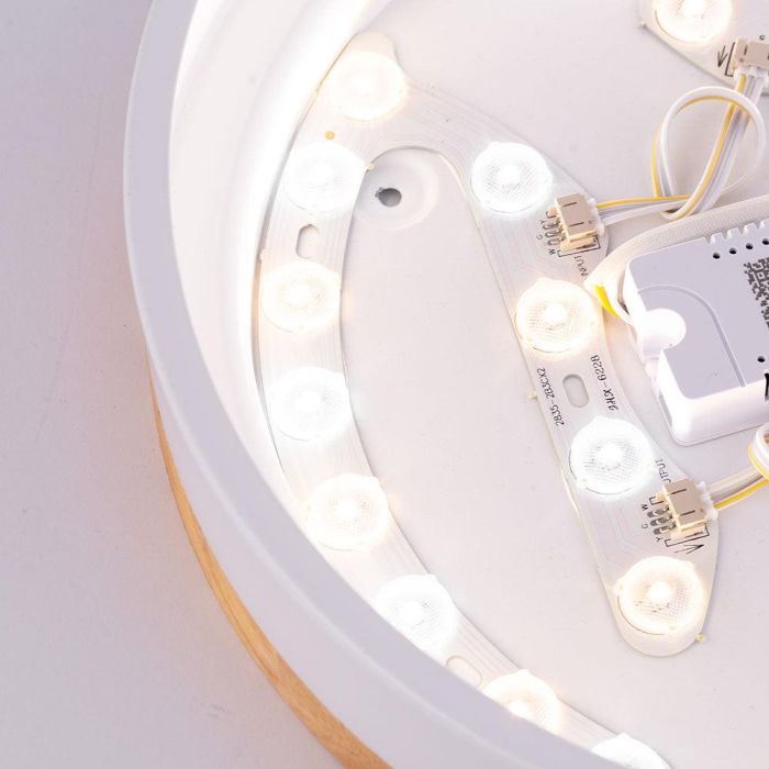 Plafón LED 24W 2493Lm Mando a Distancia (Intensidad-CCT) 10.000H [HO-CCT-DL24W] 4
