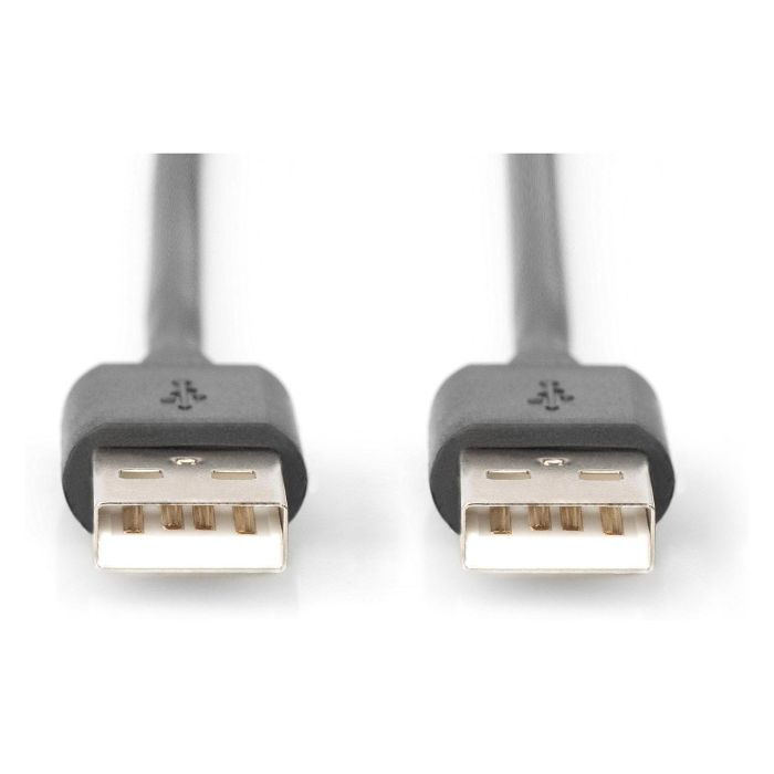 Digitus Cable de conexión USB 2.0 Typ A Macho/Macho 1m Negro 1