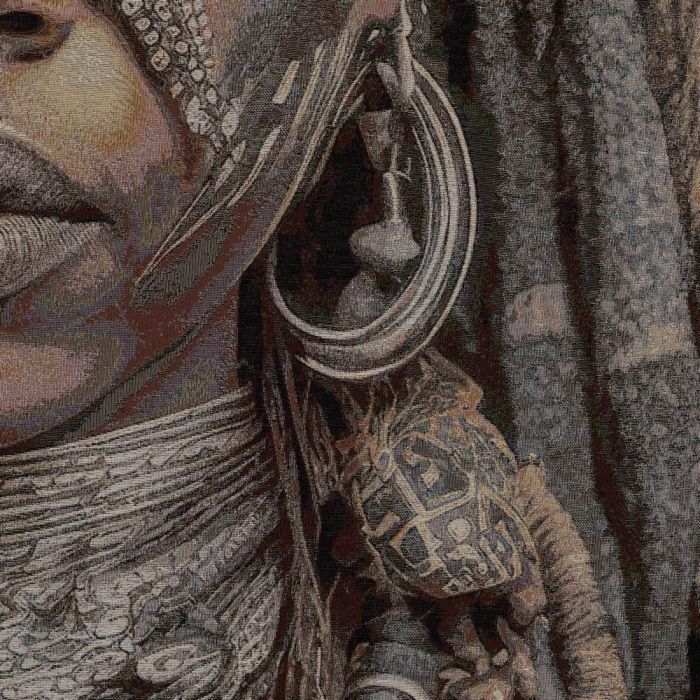 Cuadro Africana Tejido Decoración 133 X 180 cm