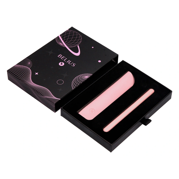 Belius Space B Roller y Funda Similpiel Rosa Tinta Azul 0.7mm Caja Diseño 4