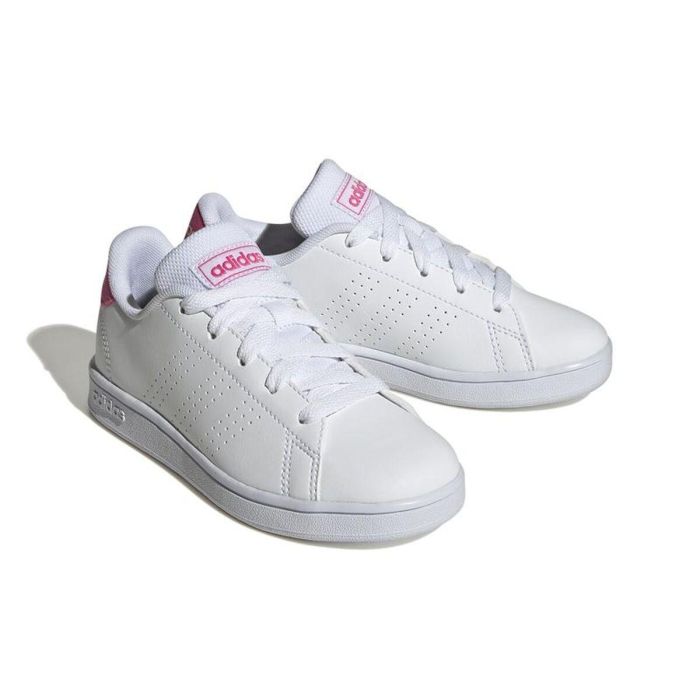 Zapatillas Deportivas Infantiles Adidas Advantage Blanco 3