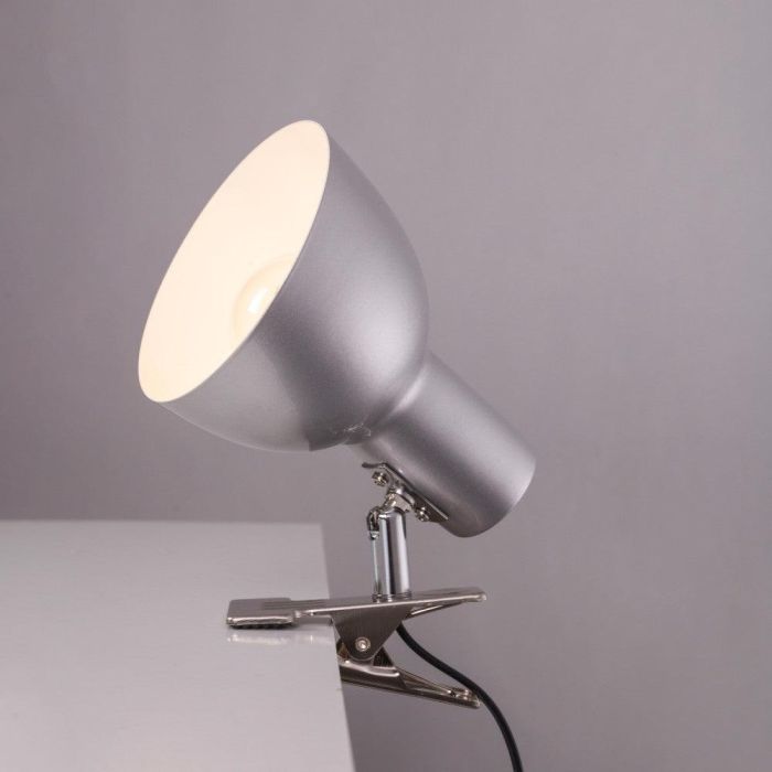 Pathein SKD-T1003 Lámpara Flexo Escritorio de Metal con Pinza para Oficina Salón Dormitorio E27 Diseño Moderno