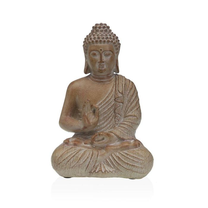 Figura Decorativa Versa Resina Buda 9 x 17 x 11,8 cm