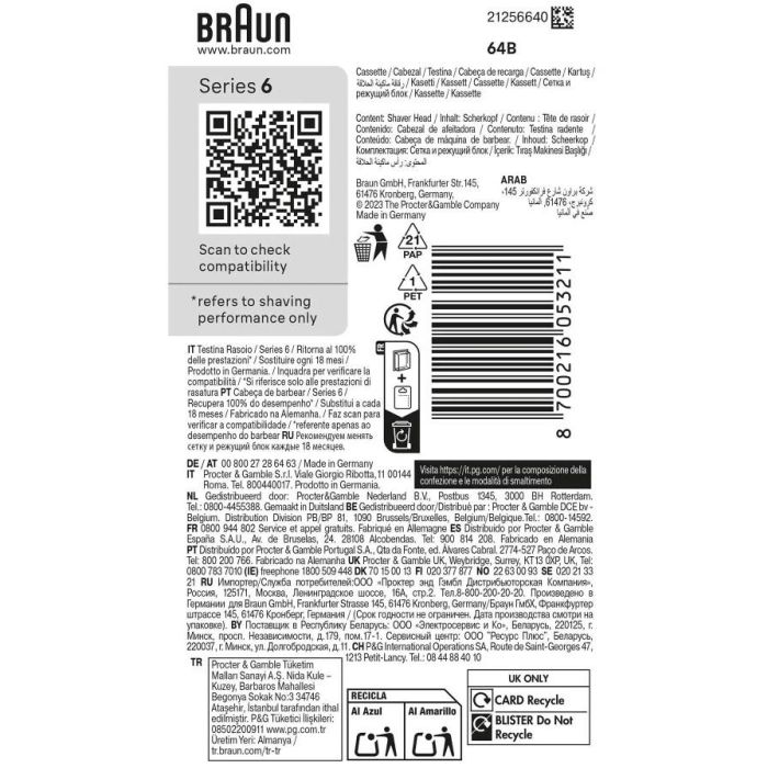 Braun Kombipack 64B 1 Braun Kombipack 64B 1