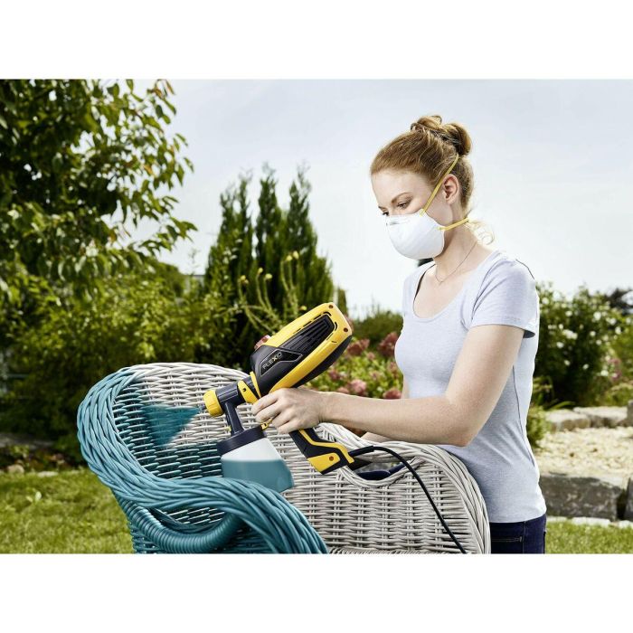 Wagner W590 Pistola de pintura universal de baja presión para paredes y lacas, 630W, 2 frentes Ispray, Tecnología Flexio, Turbina X-Boost 1