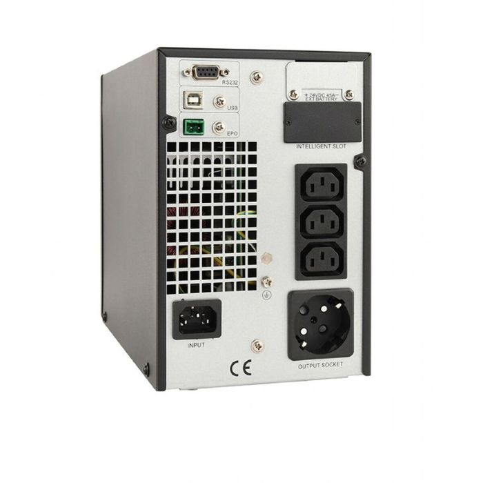 Gembird EG-UPSO-1000 Sistema Alimentación Ininterrumpida (UPS) Doble Conversión Online 1kVA 900W 4 Salidas AC Torre Negro 1 Gembird EG-UPSO-1000 Sistema Alimentación Ininterrumpida (UPS) Doble Conversión Online 1kVA 900W 4 Salidas AC Torre Negro 1
