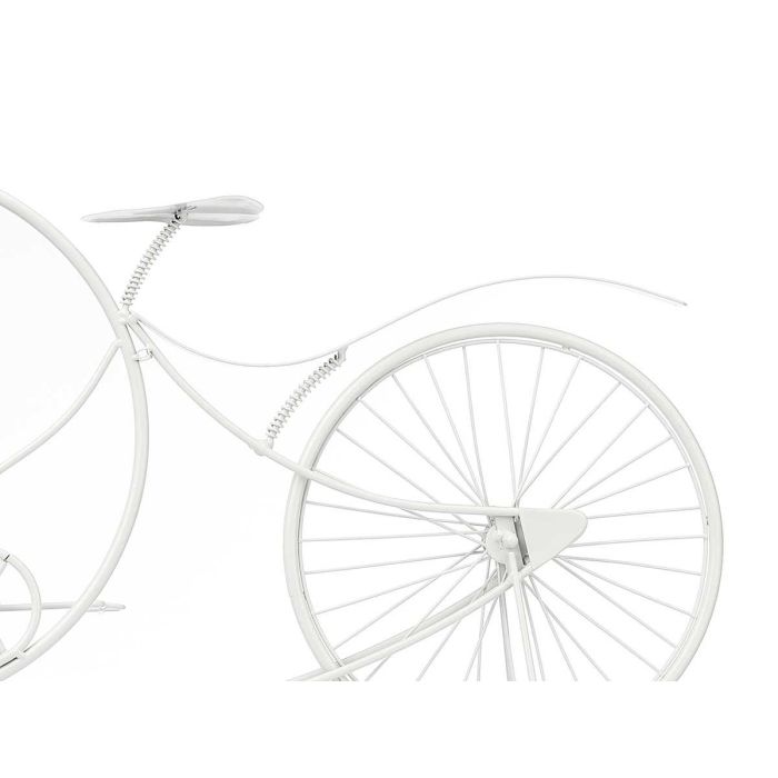 Reloj Forja Bicicleta Grande Blanco Giftdecor 95x50x12 cm 2 Reloj Forja Bicicleta Grande Blanco Giftdecor 95x50x12 cm 2