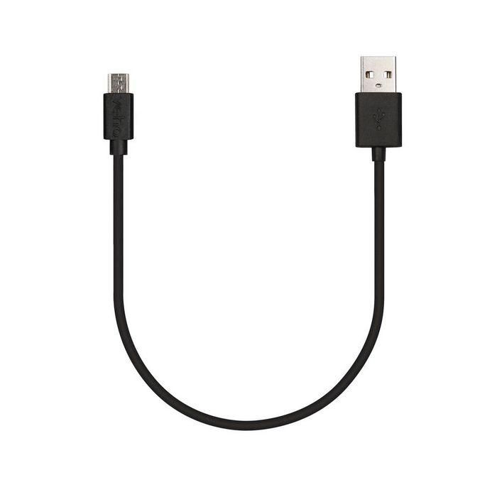 Veho Cable USB A a Micro USB Pebble 0.2m Negro para Carga Universal Portátil Power Bank, Smartwatches, GPS, E-Cigarettes. Tacton Duradero.