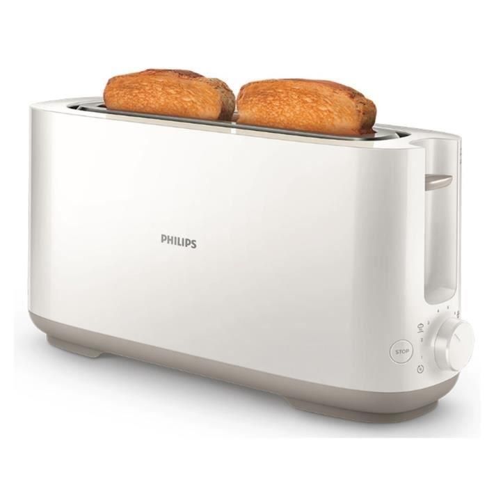 Tostador Philips Daily Collection HD2590/ 1030W/ Blanco 1 Tostador Philips Daily Collection HD2590/ 1030W/ Blanco 1