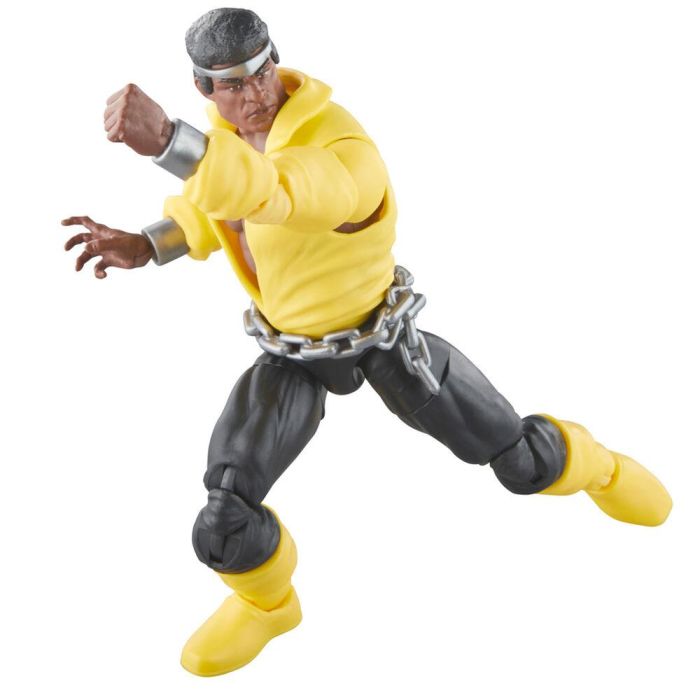 Hasbro Marvel Legends Luke Cage Power Man Figura de Acción 15 cm con Accesorios y Pieza para Construir 2