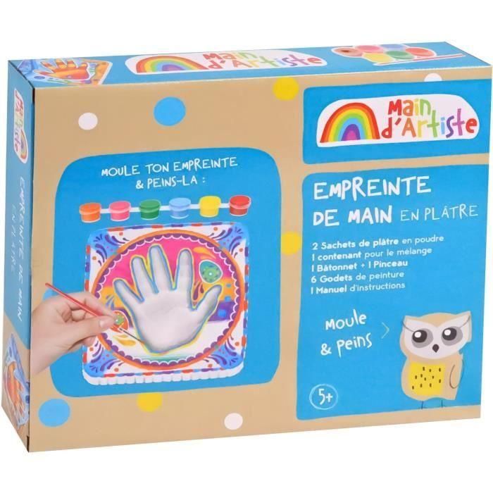 Kit de yeso MGM Hand para pintar 4 Kit de yeso MGM Hand para pintar 4