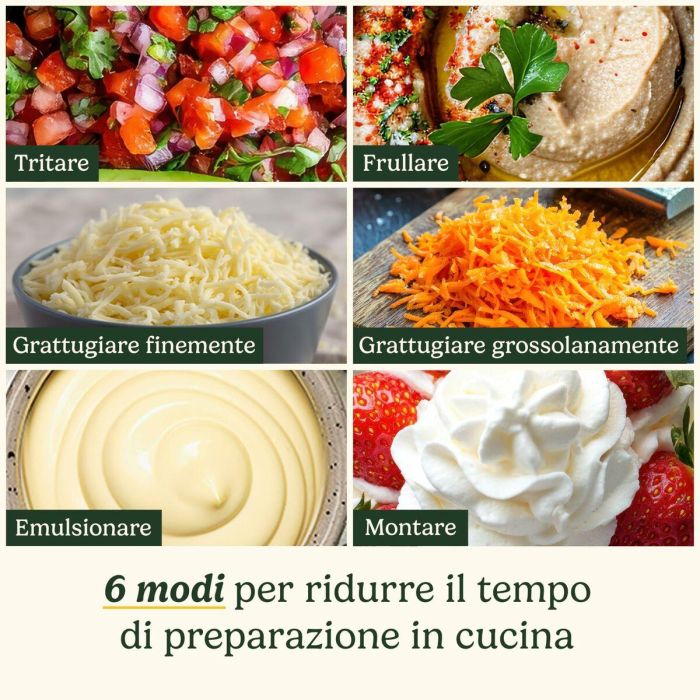 Cuisinart Procesador de Alimentos Compacto FP5E 1185 ml Gris 7 Cuisinart Procesador de Alimentos Compacto FP5E 1185 ml Gris 7