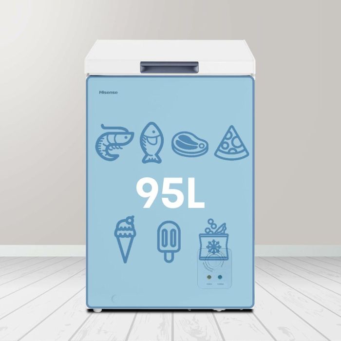 Congelador Hisense FT125D4AWE 10