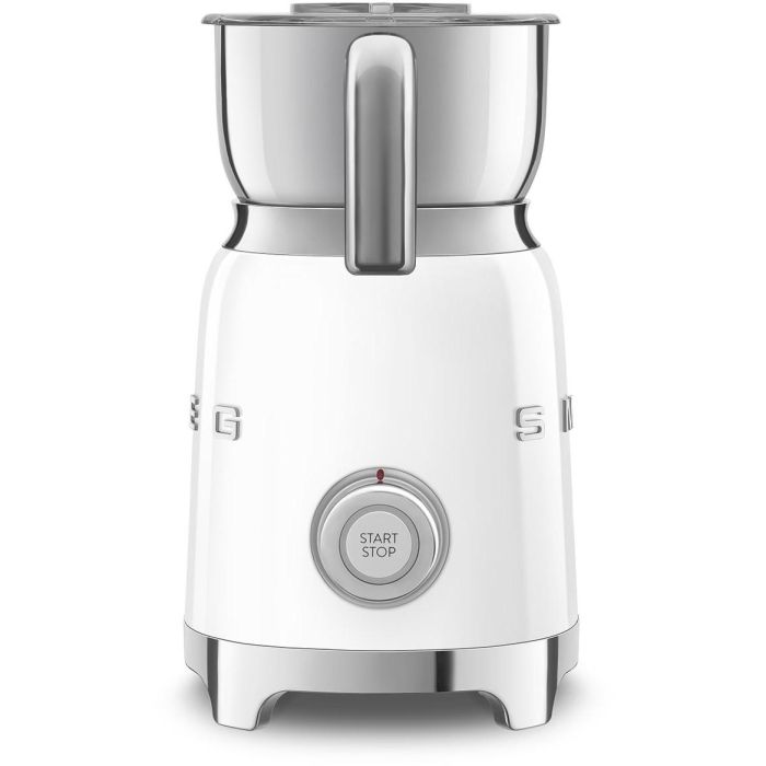 Smeg MFF11WHEU Espumador de Leche Eléctrico 50's Style, Calentador de Leche Automático, Color Blanco 1 Smeg MFF11WHEU Espumador de Leche Eléctrico 50's Style, Calentador de Leche Automático, Color Blanco 1
