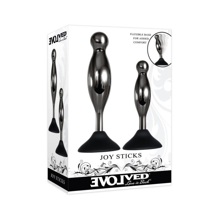 Plug Anal Evolved Gris 2 Piezas 3 Plug Anal Evolved Gris 2 Piezas 3
