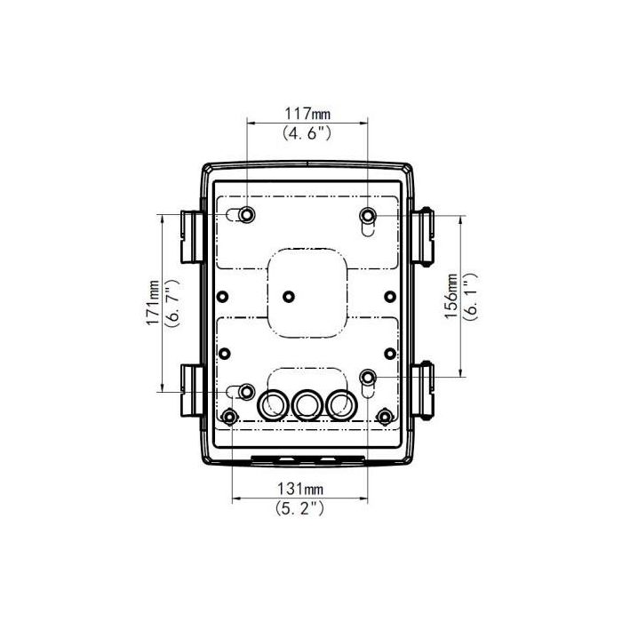 ALLNET Junctionbox/Montagebox for ALL-CAM2498-LEP 3