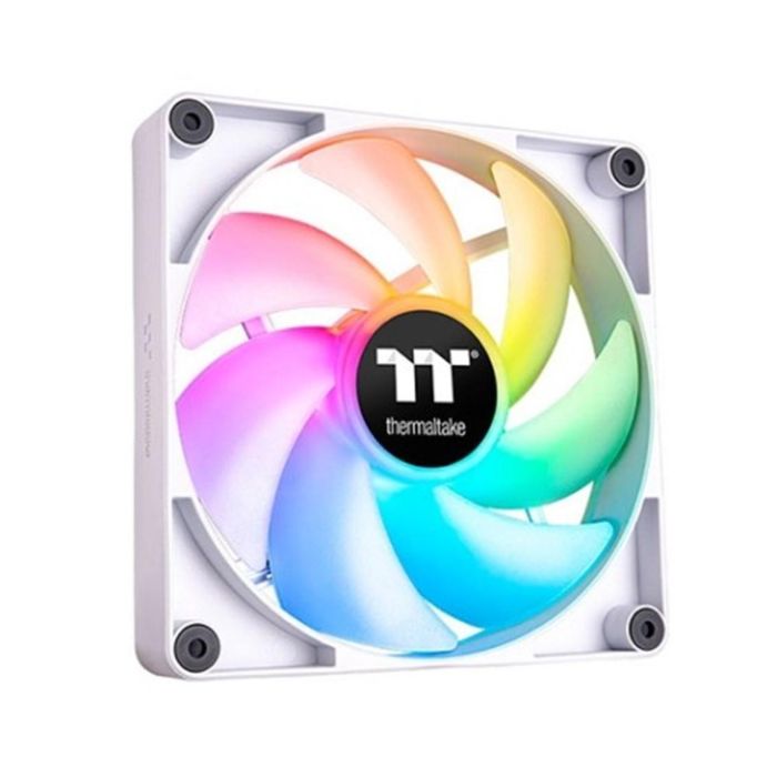 Thermaltake CT140 ARGB Sync Ventilador PC Carcasa Blanco - Pack de 2 Unidades - 500-1500 RPM