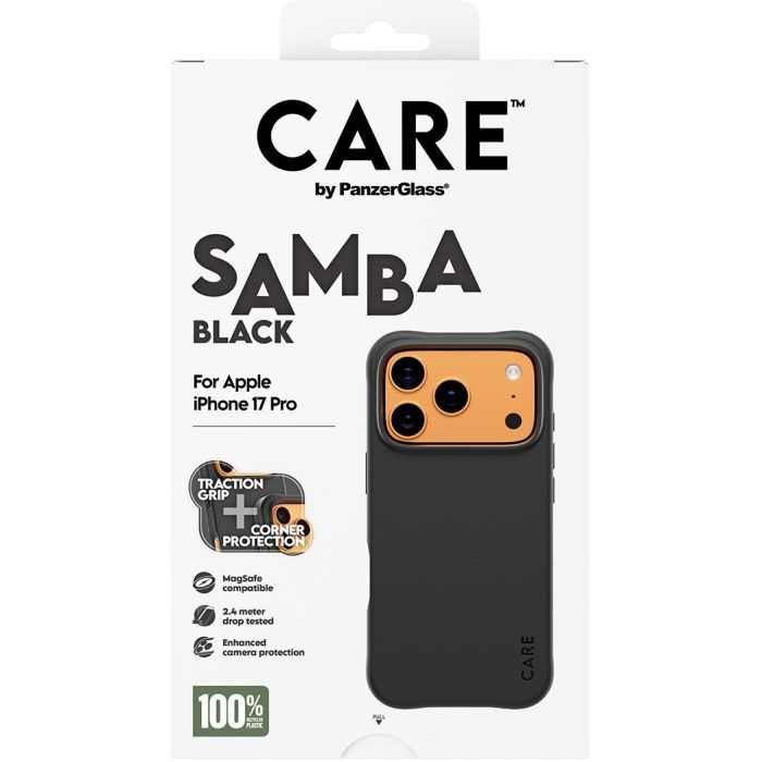 PanzerGlass Samba Black Funda con MagSafe para iPhone 17 Pro 2