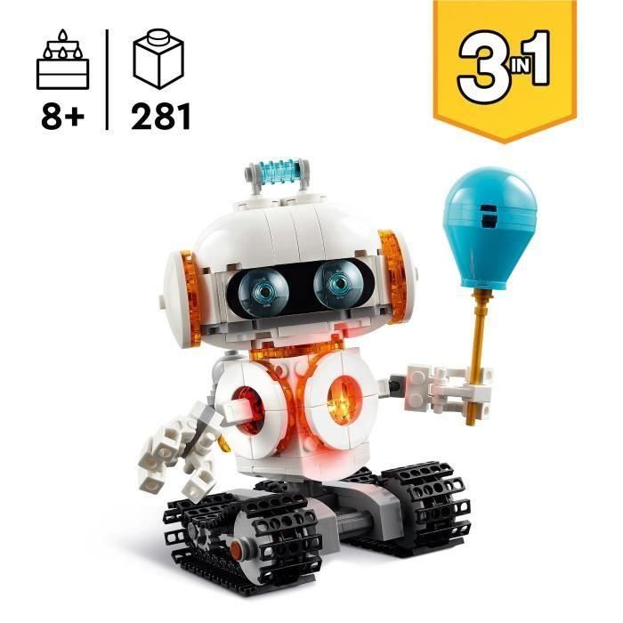 LEGO Creator 31164 Robot Espacial 3 en 1 - Set de construcción para niños de 8 años 1