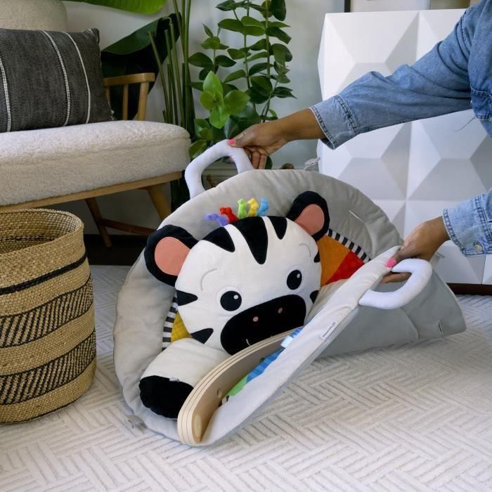 BABY EINSTEIN Alfombra de juego Zen's Activity Milestones con barra de madera, juguetes multisensoriales, desde el nacimiento 4 BABY EINSTEIN Alfombra de juego Zen's Activity Milestones con barra de madera, juguetes multisensoriales, desde el nacimiento 4