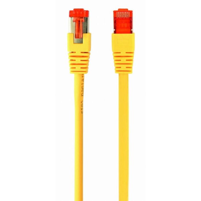 Cable de Red Rígido UTP Categoría 6 GEMBIRD PP6A-LSZHCU-Y-5M Amarillo 5 m