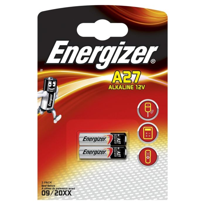 Energizer ALKALINE A27 2PKEN-639333, Single-use