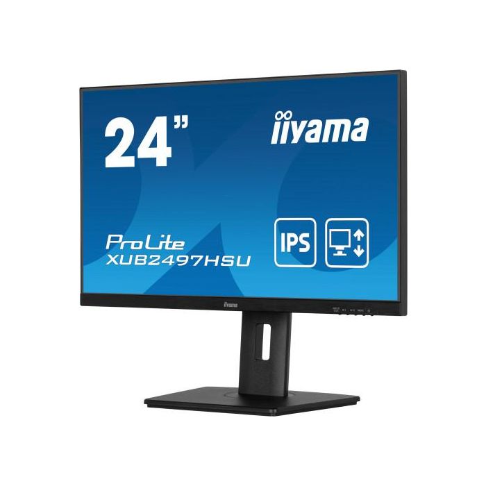 iiyama XUB2497HSU-B2 pantalla para PC 60,5 cm (23.8") 1920 x 1080 Pixeles Full HD LED Negro 4