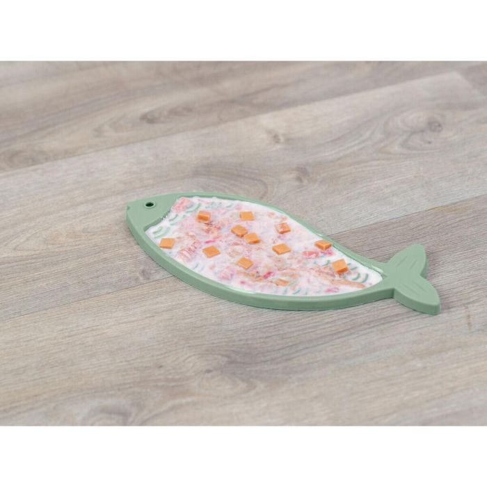 Comedero para Mascotas Trixie TX-41369 Azul Turquesa Silicona 14