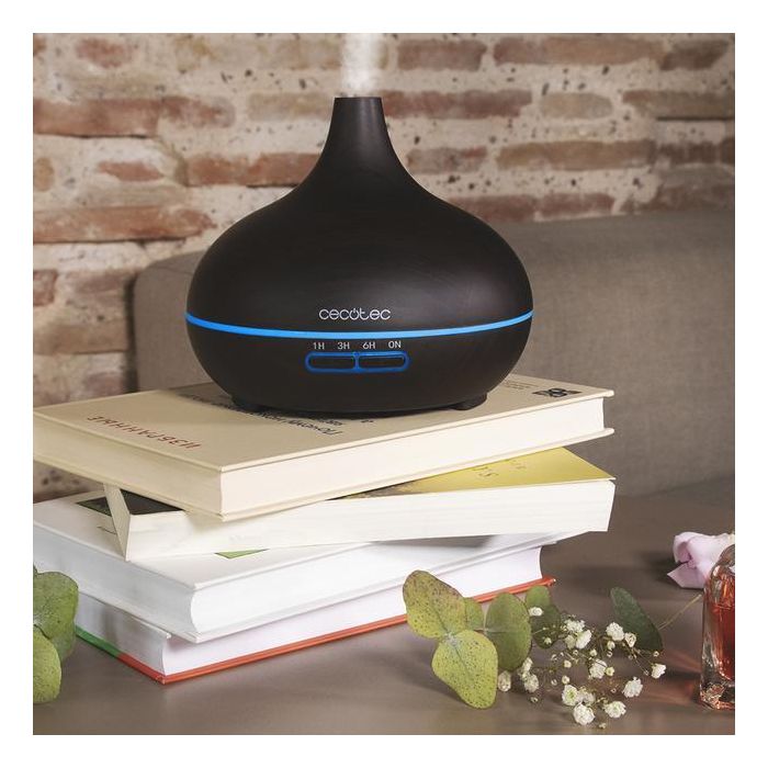 Cecotec Pure Aroma 300 Yin Humidificador Ultrasónico 0.3 L Negro, Madera 10 W 4 Cecotec Pure Aroma 300 Yin Humidificador Ultrasónico 0.3 L Negro, Madera 10 W 4