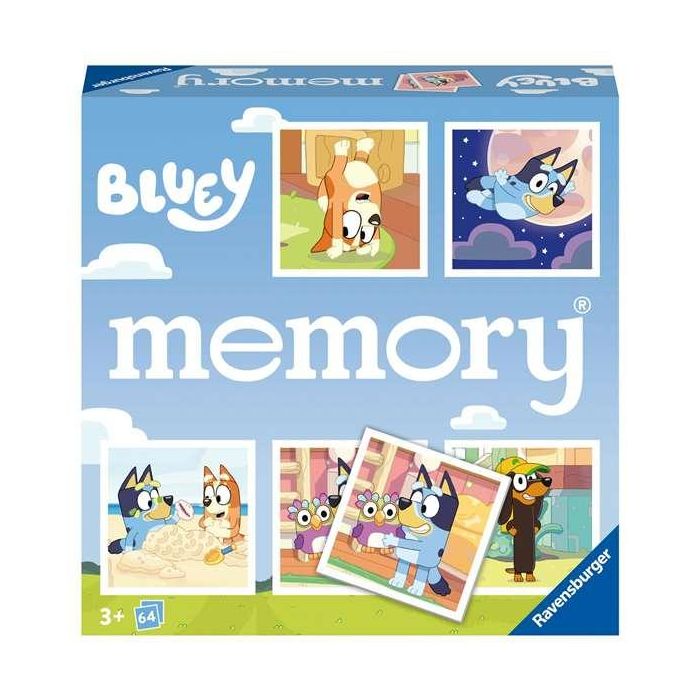 Ravensburger Juego Memory Bluey 64 Cartas
