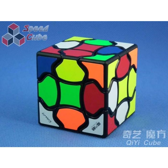 Qiyi Cubo Rubik Fluffy 3x3 Bordes - Modificación de Forma con Aspecto Curvo y Giro de Velocidad 1 Qiyi Cubo Rubik Fluffy 3x3 Bordes - Modificación de Forma con Aspecto Curvo y Giro de Velocidad 1