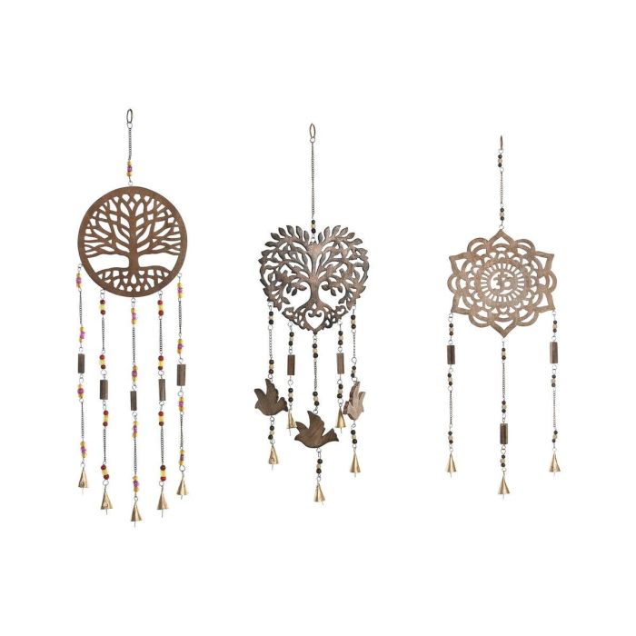 Figura Decorativa Home ESPRIT Marrón Árbol Corazón Sol 20 x 20 x 61 cm (3 Unidades) 0 Figura Decorativa Home ESPRIT Marrón Árbol Corazón Sol 20 x 20 x 61 cm (3 Unidades) 0